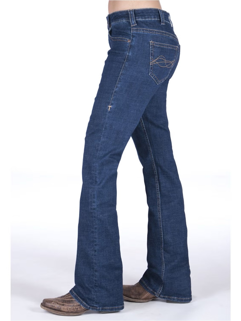 Cowgirl Tuff Delux Medium Wash Bootcut Jeans
